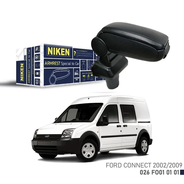 Niken Ford Connect Kol Dayama Kolçak Siyah 2002-2009 Arası ürün görseli 1
