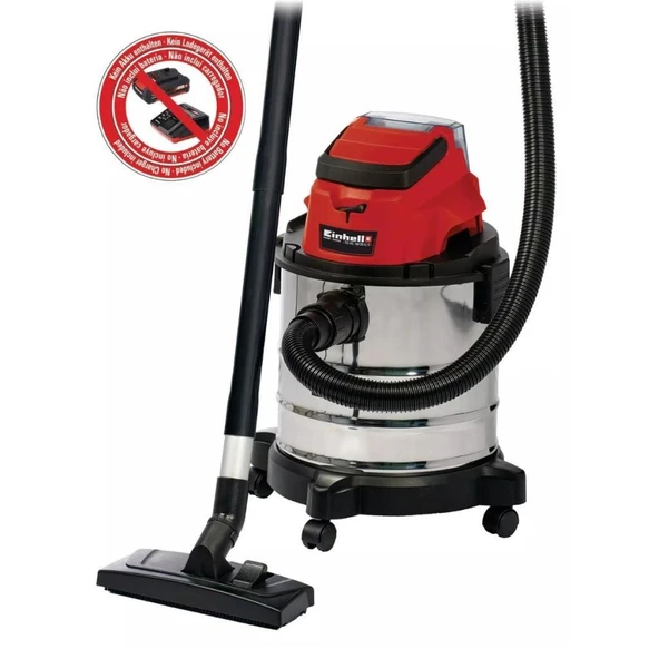 Einhell TC-VC 18/20 Li S Solo Akülü Islak/Kuru Süpürge 2347130 ürün görseli 1