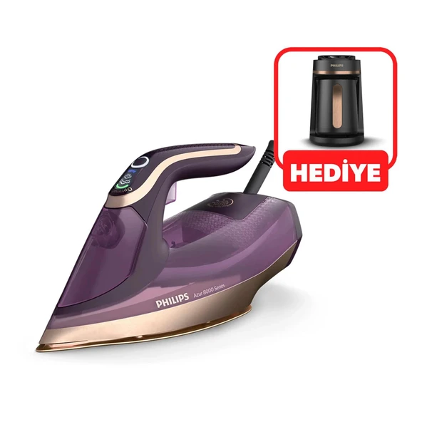 Philips DST8040/30-HDA150/60 Azur Buharlı Ütü ve Türk Kahve Makinesi ürün görseli 1