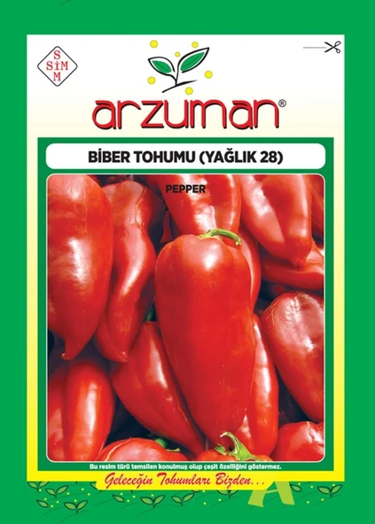 Arzuman Yağlık Kapya Biber Tohumu 10 Gr - Salçalık ürün görseli 1