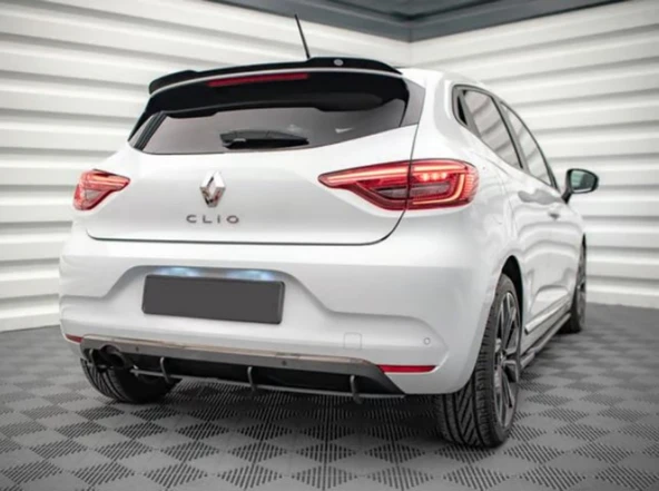 Renault Clio 5 Boyalı Bagaj Üstü Spoiler 2020+ sonrası uyumlu ürün görseli 1
