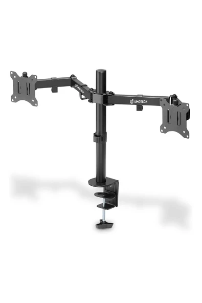 Masa Kelepçeli Dual Monitör Tutucu 13-32 İnç Çift Ekran Monitör Standı ürün görseli 1
