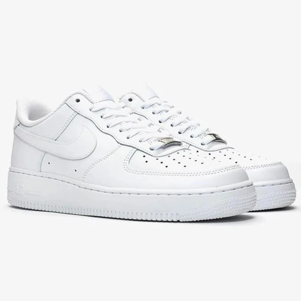 Nike Airforce AF 1'07 Full Beyaz Unisex Spor Ayakkabı ürün görseli 1