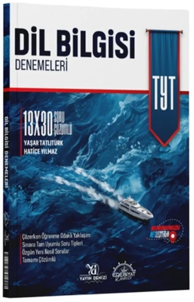 TYT Dil Bilgisi 13 x 30 Denemeleri Edebiyat Denizi ürün görseli 1