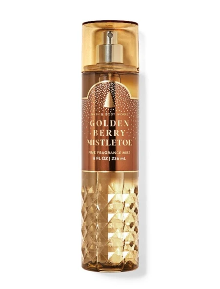 Bath & Body Works Golden Berry Mistletoe Vücut Spreyi 236 ml ürün görseli 1