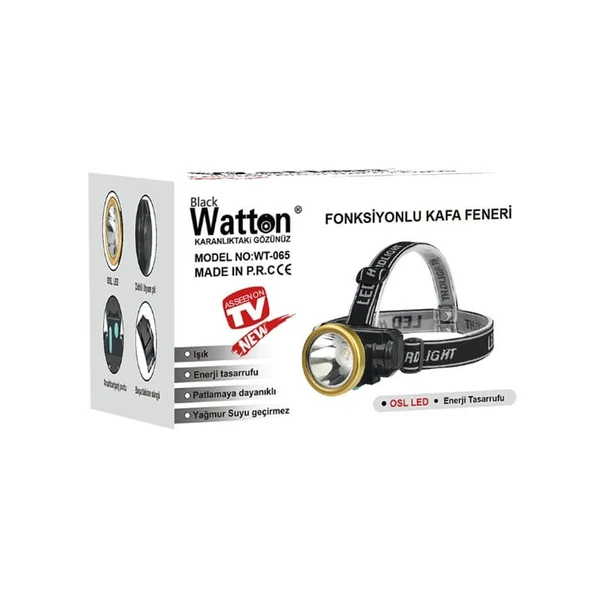 Şarjli Baret Lambasi Osl Led Wt-065 - Resim 5