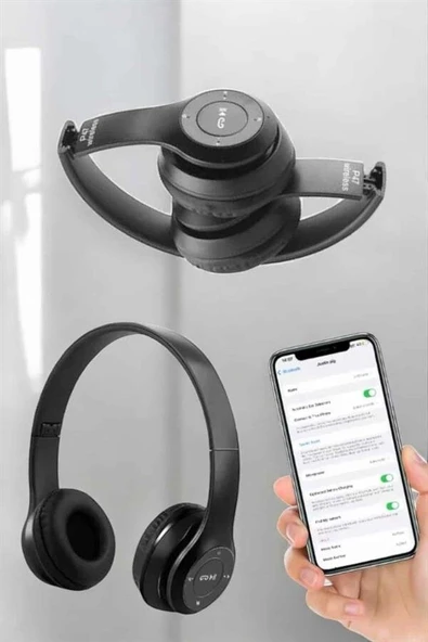 Ayarlanabilir Kafa Bandı ile Yüksek Performanslı Bluetooth Kulaklık ürün görseli 1