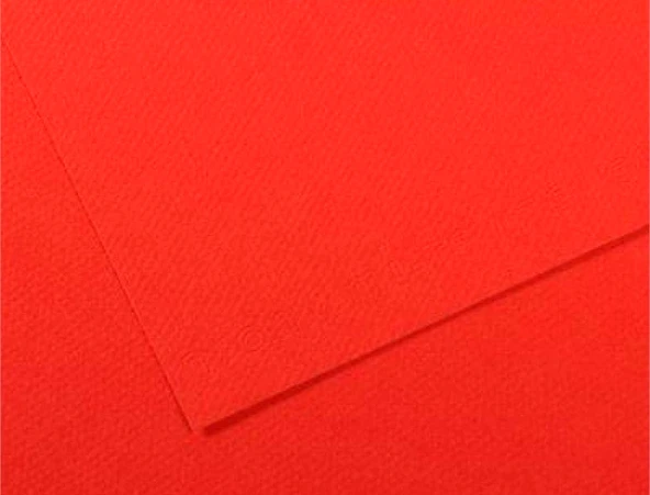Canson Sh Canmt 50x65Cm 160 Gram Pastel Dokulu Fon Kartonu Red 506 31032S111 (10 Lu Paket) ürün görseli 1
