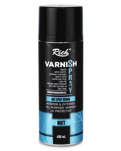 Rich Mat Sprey Vernik 400ml ürün görseli 1