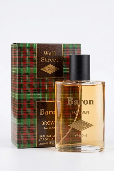 Baron Wall Street Brown 2026 EDC Erkek Parfüm 100 ml ürün görseli 1