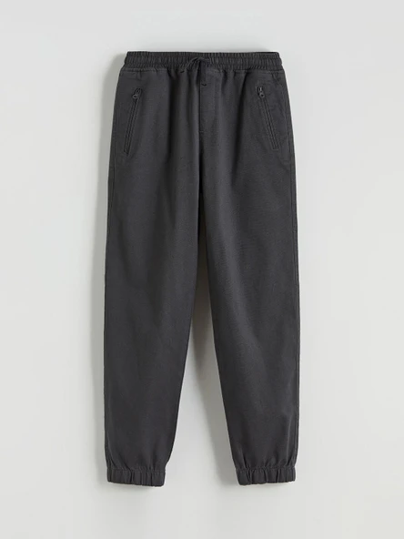 LCW Kids Antrasit Loose Fit Erkek Çocuk Jogger Pantolon ürün görseli 1