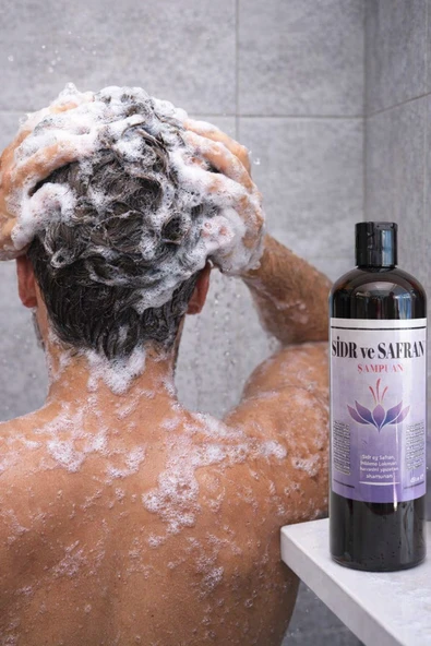 Herbliss Sidr & Safran Özlü Bitkisel Doğal Şampuan 400 ml - Resim 3