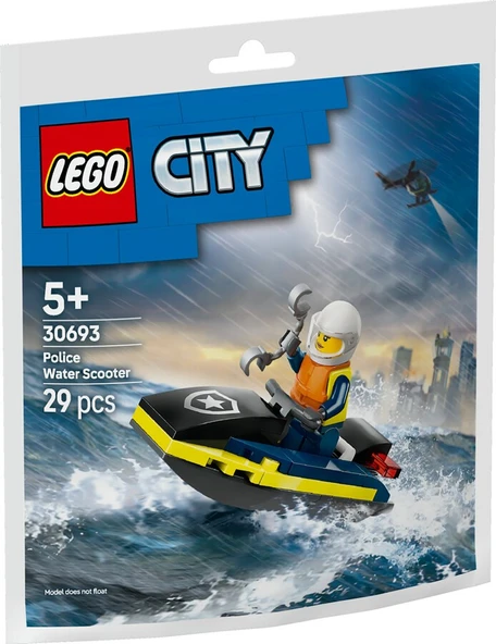 Lego City Polis Jet Ski 30693 ürün görseli 1