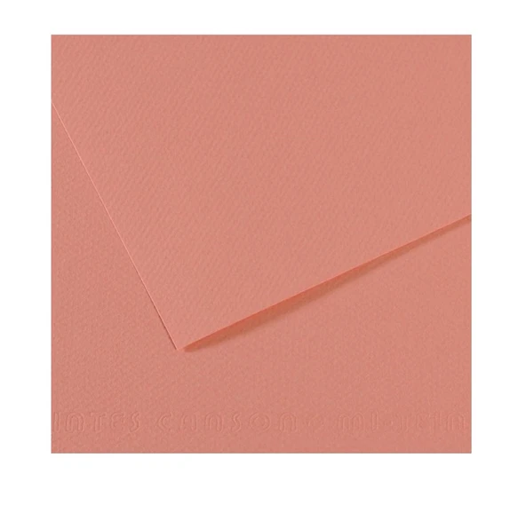 Canson Dokulu Fon Kartonu Mi-Teintes Sh Canmt 50X65Cm 160 Gram Pink 352 31032S101 (10 Lu Paket) ürün görseli 1