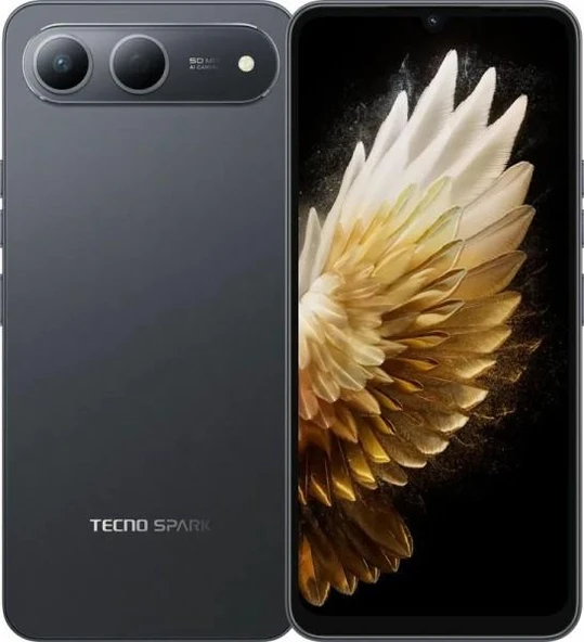 Tecno Spark 40 5G 6GB 128 GB Siyah (2 Yıl Tecno Türkiye Garantili) ürün görseli 1
