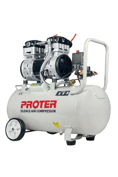 PROTER Pr 52 S Sessiz&yağsız Hava Kompresörü 50 Litre 1.5 Hp ürün görseli 1