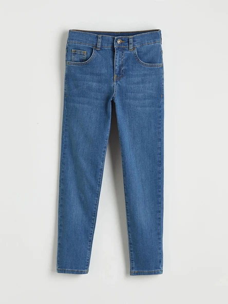 LCW Kids İndigo Süper Skinny Fit Erkek Çocuk Jean Pantolon ürün görseli 1