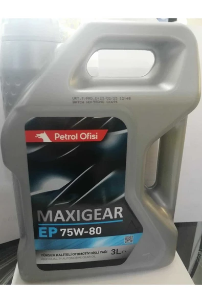 Maxigear Ep 75w80 SANZUMAN YAGI 3 Litre ürün görseli 1