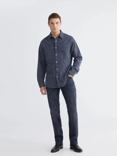LCW Jeans Antrasit 779 Regular Fit Erkek Jean Pantolon ürün görseli 1