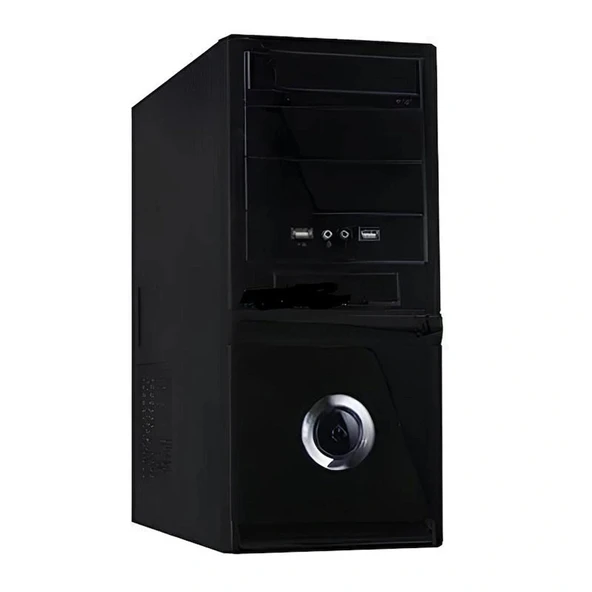 Quake 2011A 230W Fanlı ATX Siyah Kasa Outlet (Teşhir) ürün görseli 1