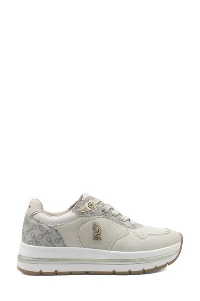 U.S Polo Assn. SHERY 6FX 102157889 Kadın Spor Ayakkabı Bej 36-40 ürün görseli 1