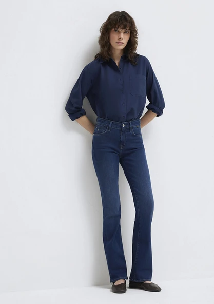 Mavi 1013684068 Molly Gold Klasik Koyu Mavi Jean Pantolon ürün görseli 1