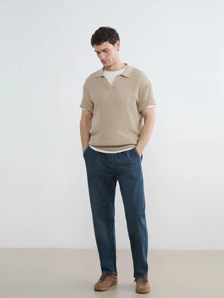 LCW Jeans İndigo 710 Loose Fit Erkek Jean Pantolon ürün görseli 1