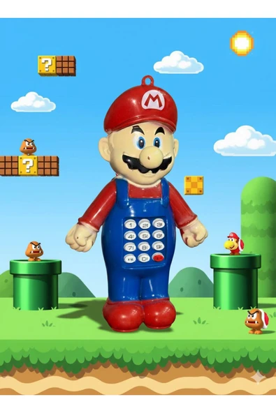 Süper Mario Sesli Müzikli Oyuncak ürün görseli 1