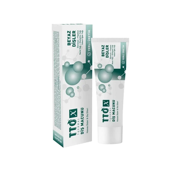 TTO Thermal X Hassas Dişler Ve Diş Etleri İçin Beyazlatıcı Diş Macunu 75 ml ürün görseli 1