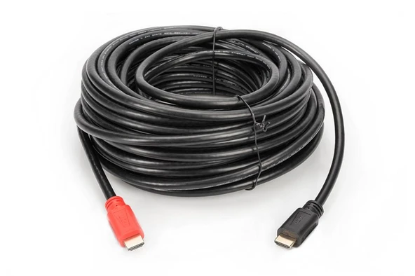 Digitus HDMI Kablo Altın Uçlu Siyah (15m) 4K ürün görseli 1