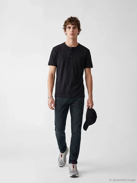 LCW Jeans İndigo 750 Slim Fit Erkek Jean Pantolon ürün görseli 1
