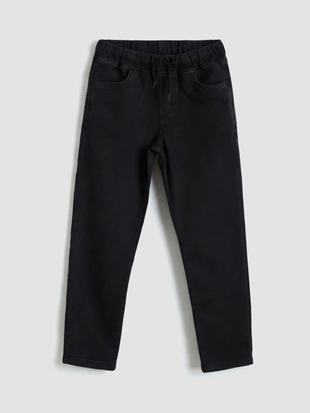 LCW Kids Siyah Erkek Çocuk Slim Fit Jean Pantolon ürün görseli 1