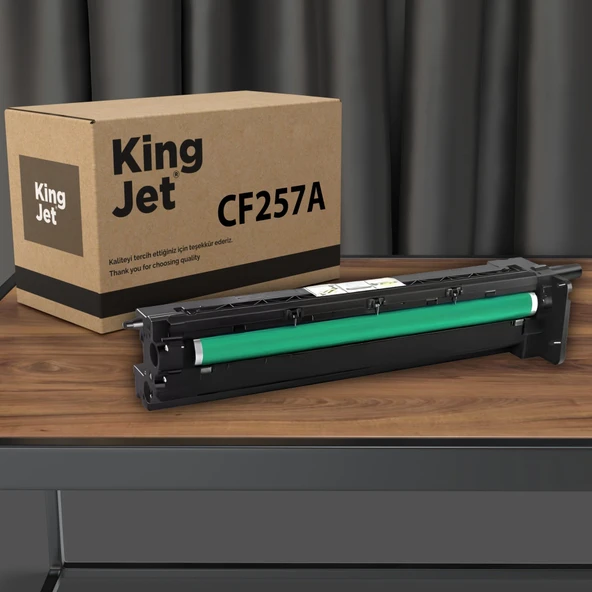KingJET HP Uyumlu (57A) CF257A Muadil Drum Ünitesi + Manyetik Merdane ürün görseli 1