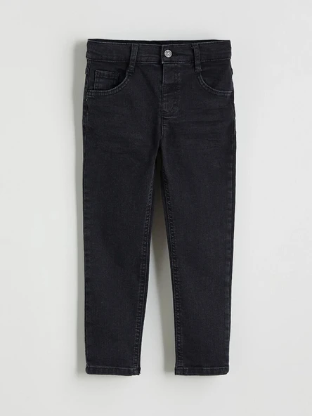 LCW Kids Siyah Slim Fit Erkek Çocuk Jean Pantolon ürün görseli 1