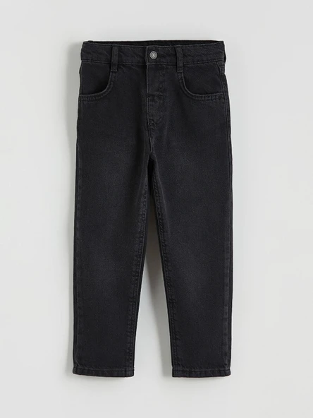LCW Kids Siyah Regular Fit Erkek Çocuk Jean Pantolon ürün görseli 1