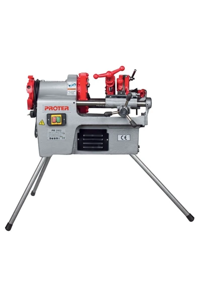 PROTER PR 2002 PRO 1/2-2" 1000 W TEZGAH TİP PAFTA MAKİNASI P1PF388 ürün görseli 1