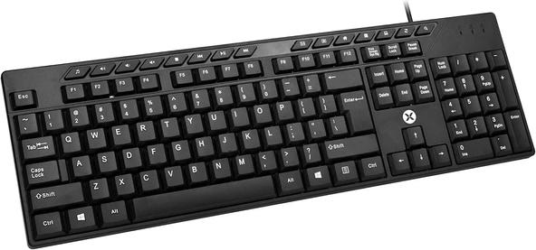 Abatech Kablolu Q USB Ofis Klavyesi - Resim 4