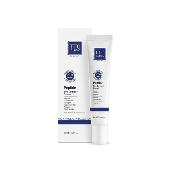 TTO Clinic Peptitli Göz Çevresi Kremi 20 ml ürün görseli 1