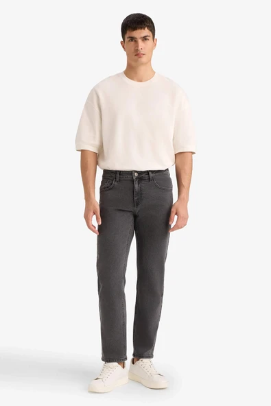 Defacto D9827AXNM36 DENIM Sergio Regular Fıt Jean Pantolon ürün görseli 1