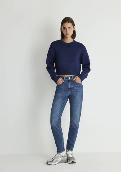 Mavi 100277-87925 Cindy Classic Denim Gölgeli Koyu Mavi Jean Pantolon ürün görseli 1