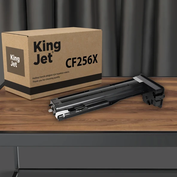 KingJET HP Uyumlu (56X) CF256X Yüksek Kapasiteli Çipli Muadil Toner | LaserJet MFP M436n ürün görseli 1