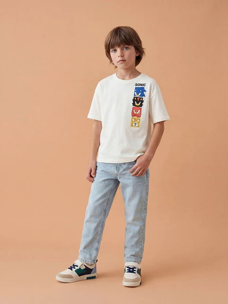 LCW Kids İndigo Regular Fit Erkek Çocuk Jean Pantolon ürün görseli 1