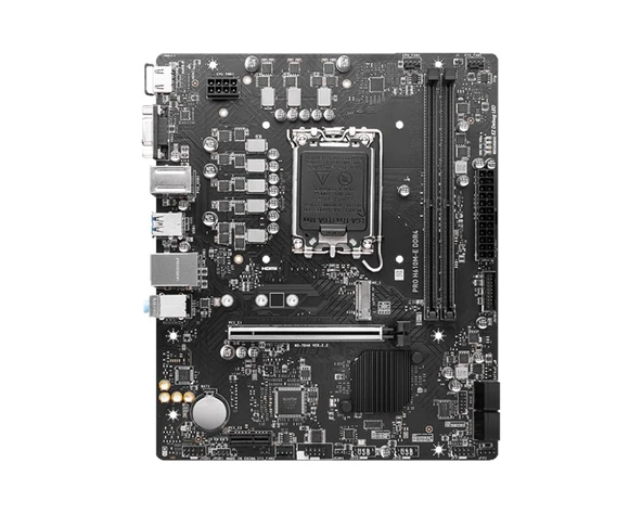 MSI Pro H610M-E D4 1700P Vga Hdmi - Resim 2