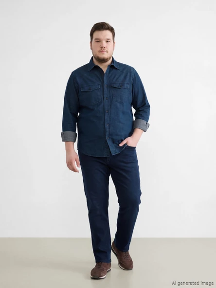 LCW Jeans Antrasit 779 Regular Fit Erkek Jean Pantolon ürün görseli 1