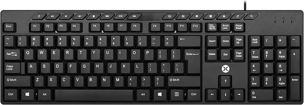 Abatech Kablolu Q USB Ofis Klavyesi ürün görseli 1