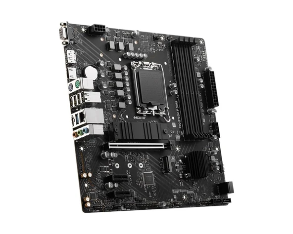 MSI Pro B760M-P D4 1700P Vga Hdmi Dp - Resim 2