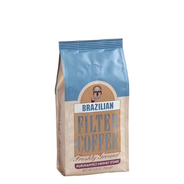 Kurukahveci Mehmet Efendi Brazilian Filtre Kahve 250 Gr ürün görseli 1