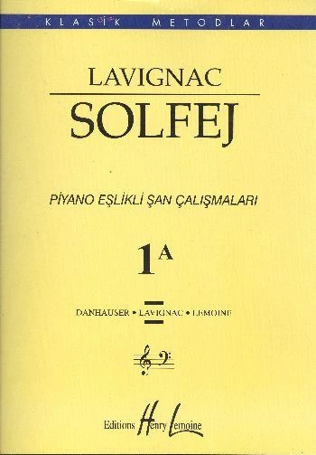 Lignac 1A -  Piyano Eşlikli Şan Çalışmaları ürün görseli 1