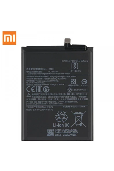 Xiaomi Mi 10T BM53 Batarya Pil ürün görseli 1