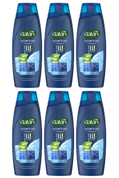 Şampuan Aloe Vera Özlü Kepeğe Karşıt Etkili 450 Ml x 6 Adet ürün görseli 1